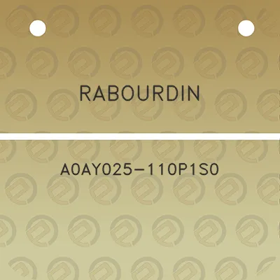 rabourdin-a0ay025-110p1s0