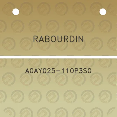 rabourdin-a0ay025-110p3s0