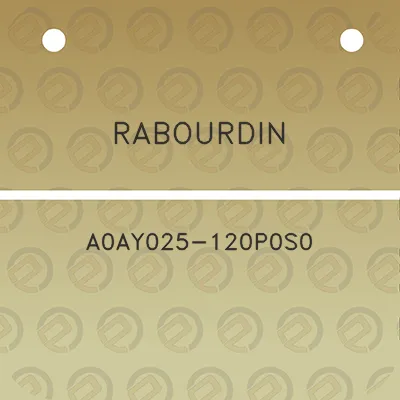 rabourdin-a0ay025-120p0s0