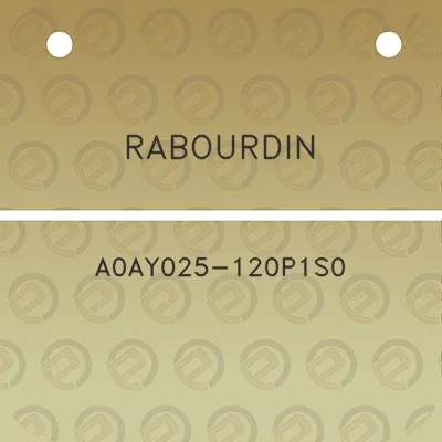 rabourdin-a0ay025-120p1s0