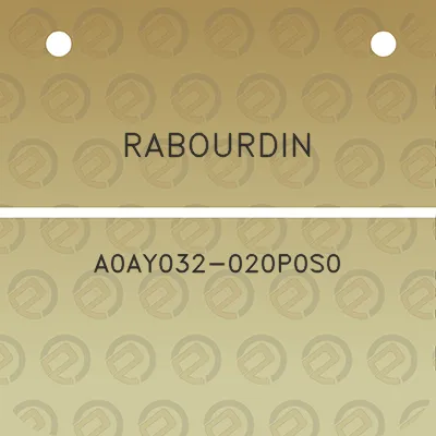 rabourdin-a0ay032-020p0s0