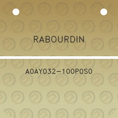 rabourdin-a0ay032-100p0s0