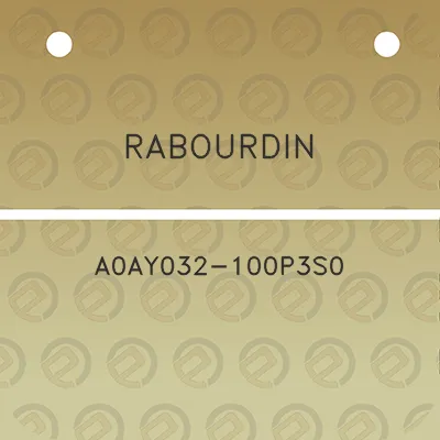 rabourdin-a0ay032-100p3s0