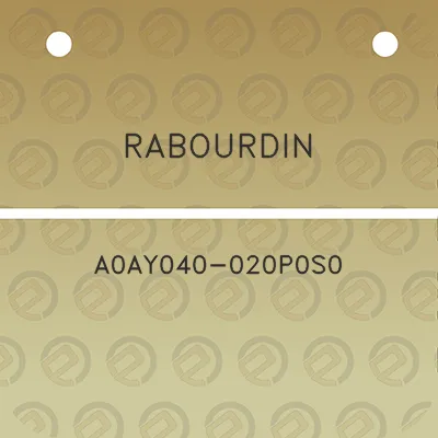 rabourdin-a0ay040-020p0s0