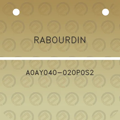 rabourdin-a0ay040-020p0s2