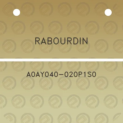 rabourdin-a0ay040-020p1s0