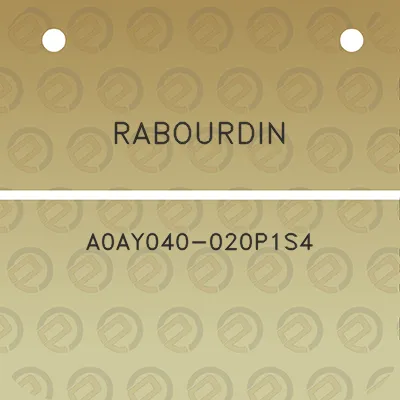 rabourdin-a0ay040-020p1s4