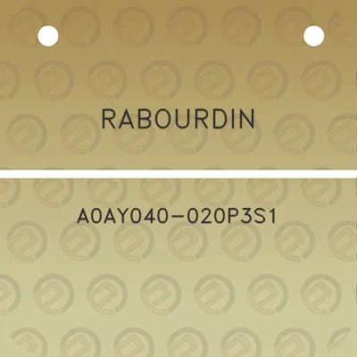 rabourdin-a0ay040-020p3s1