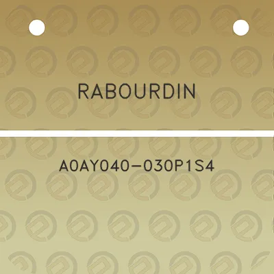 rabourdin-a0ay040-030p1s4