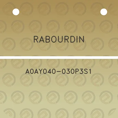 rabourdin-a0ay040-030p3s1