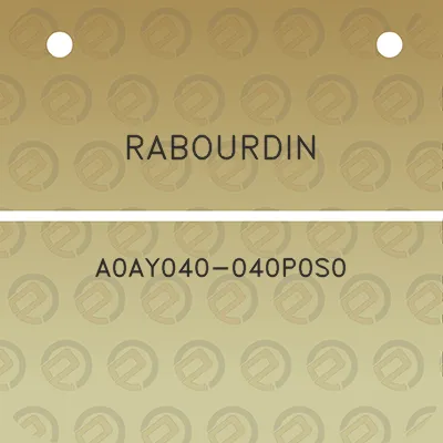 rabourdin-a0ay040-040p0s0