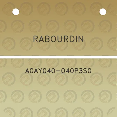 rabourdin-a0ay040-040p3s0