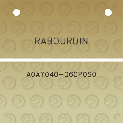 rabourdin-a0ay040-060p0s0