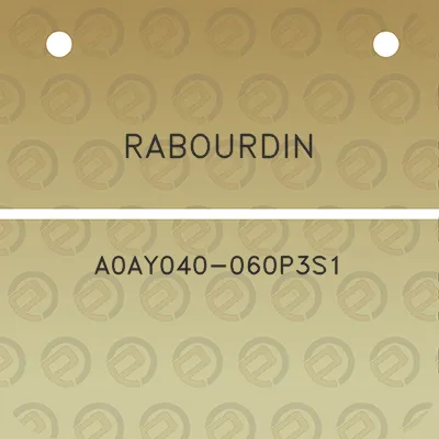 rabourdin-a0ay040-060p3s1