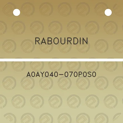 rabourdin-a0ay040-070p0s0