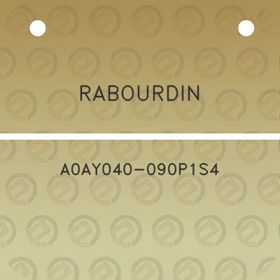 rabourdin-a0ay040-090p1s4