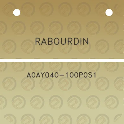 rabourdin-a0ay040-100p0s1