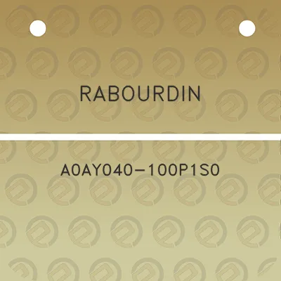 rabourdin-a0ay040-100p1s0