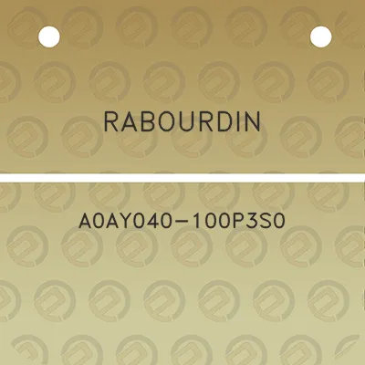 rabourdin-a0ay040-100p3s0