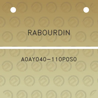 rabourdin-a0ay040-110p0s0