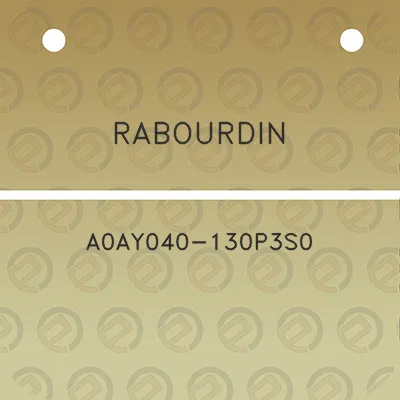 rabourdin-a0ay040-130p3s0