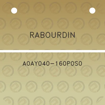 rabourdin-a0ay040-160p0s0