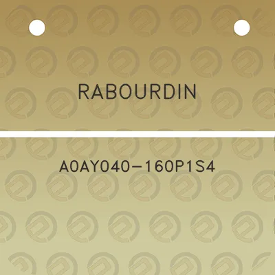 rabourdin-a0ay040-160p1s4