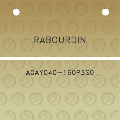 rabourdin-a0ay040-160p3s0