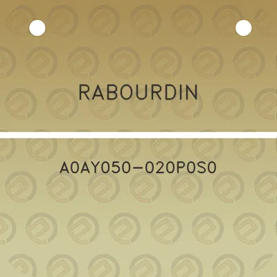 rabourdin-a0ay050-020p0s0