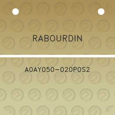 rabourdin-a0ay050-020p0s2