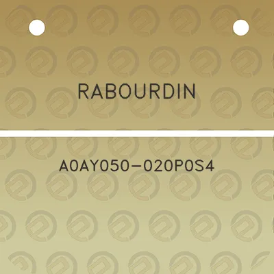 rabourdin-a0ay050-020p0s4