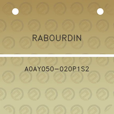 rabourdin-a0ay050-020p1s2