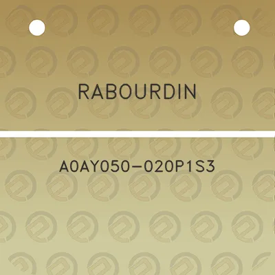 rabourdin-a0ay050-020p1s3