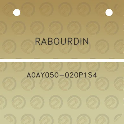 rabourdin-a0ay050-020p1s4