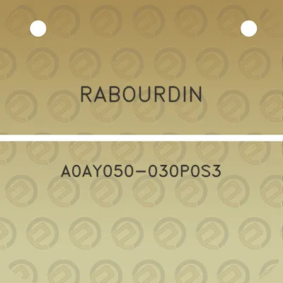 rabourdin-a0ay050-030p0s3