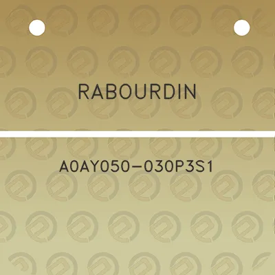 rabourdin-a0ay050-030p3s1