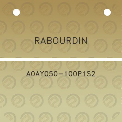 rabourdin-a0ay050-100p1s2