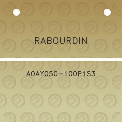 rabourdin-a0ay050-100p1s3