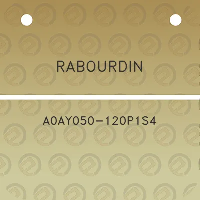 rabourdin-a0ay050-120p1s4