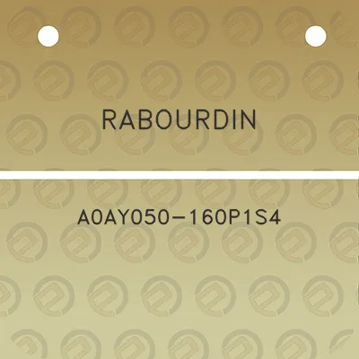 rabourdin-a0ay050-160p1s4