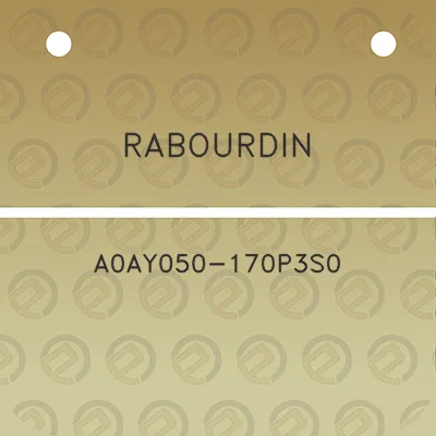 rabourdin-a0ay050-170p3s0