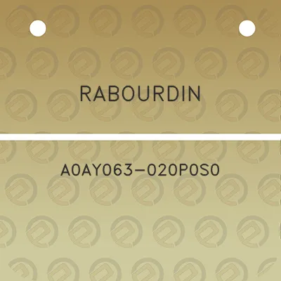 rabourdin-a0ay063-020p0s0