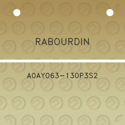 rabourdin-a0ay063-130p3s2