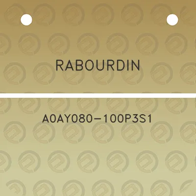 rabourdin-a0ay080-100p3s1