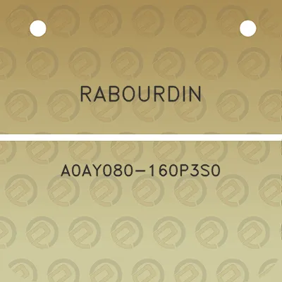 rabourdin-a0ay080-160p3s0