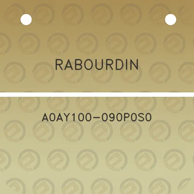 rabourdin-a0ay100-090p0s0