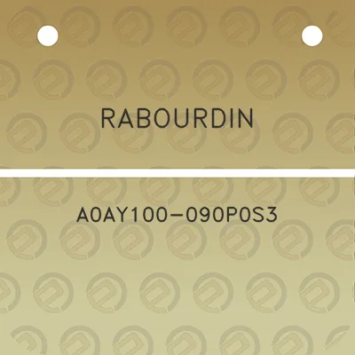 rabourdin-a0ay100-090p0s3