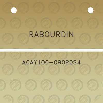 rabourdin-a0ay100-090p0s4