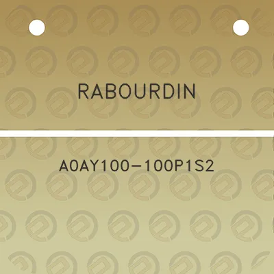 rabourdin-a0ay100-100p1s2