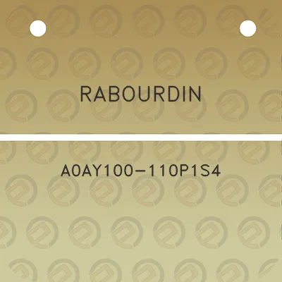 rabourdin-a0ay100-110p1s4